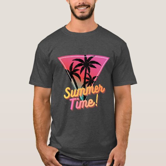Summer Time T-shirt (Voorkant)