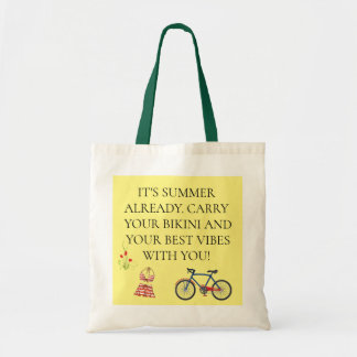 Summer tote bag