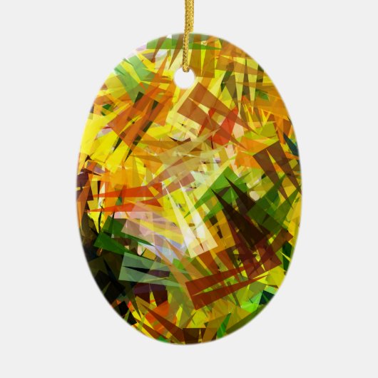 SUMMER TREES KERAMISCH ORNAMENT (Voorkant)