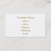 SUMMER TREES VISITEKAARTJE (Achterkant)