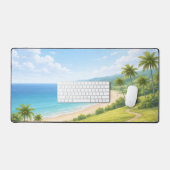 Summer Tropical Coast Mouse Pad (Clavier et souris)