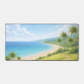 Summer Tropical Coast Mouse Pad (Recto)
