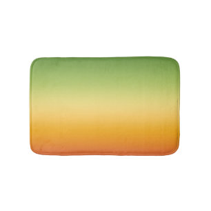Summer Tropical Gradient Oranje Lemon Limoen Ombre Badmat