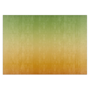 Summer Tropical Gradient Oranje Lemon Limoen Ombre Snijplank