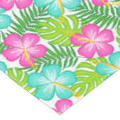 Summer Tropical Hawaiian Floral Pattern Tafelkleed (Gekanteld)