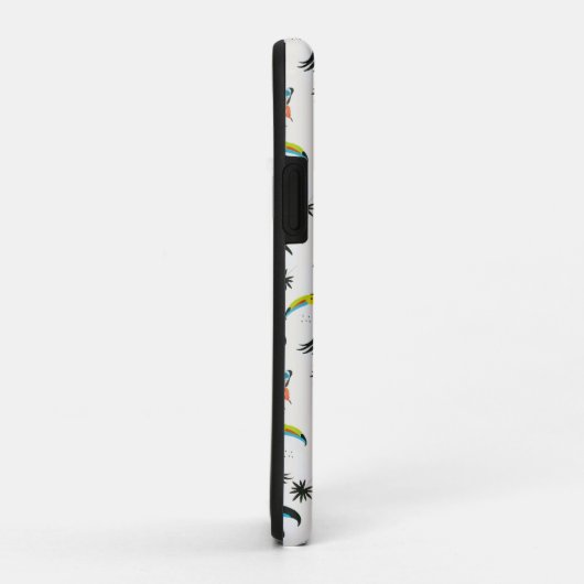 Summer Tropical Oerwoud Parrot Butterfly Case-Mate iPhone Case (Achterkant/rechts)