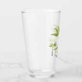 Summer Tropical Palm Tree Island Beach Classic Glas (Rechts)