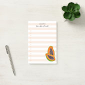 Summer Tropical Papaya Fruits Post-it® Notes (Kantoor)