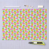 Summer Tropical Pineapple & Watermelon Pattern Tissuepapier (Craft)