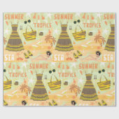 Summer Tropics Cadeaupapier (Vlak)