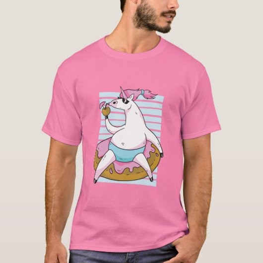 Summer Unicorn T-shirt (Voorkant)