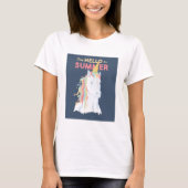 Summer Unicorn T-shirt (Voorkant)