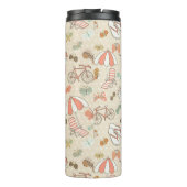 Summer Vacation Pattern Thermosbeker (Achterkant)