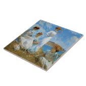 Summer, van Frank W. Benson Tegeltje (Zijkant)