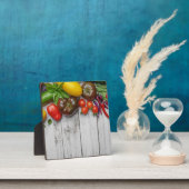 Summer Vegetable Harvest Border Fotoplaat (Insitu)