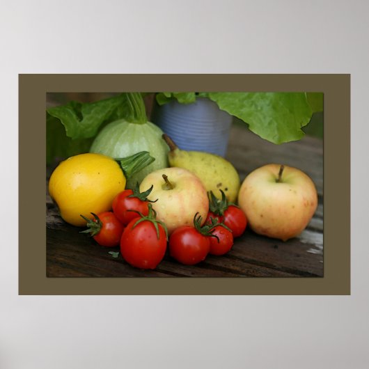 Summer Vegetables Print (Voorkant)