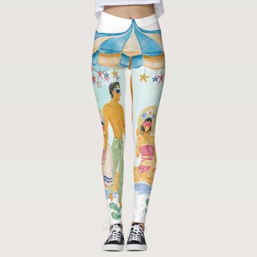 SUMMER VIBE LEGGINGS (Voorkant)