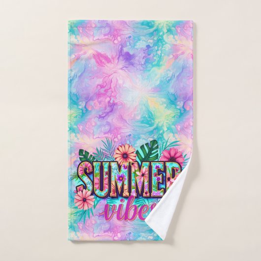 Summer Vibes (Serviette à main)