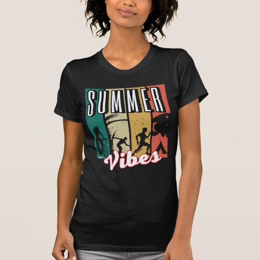 Summer Vibes.be T-shirt (Voorkant)