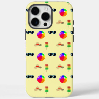 Summer Vibes Beach Ball Zonnebril Sun Pet Ice Pop iPhone 16 Pro Max Hoesje