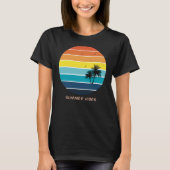 Summer vibes Beach vibes vrouw t-shirt tshirt (Voorkant)