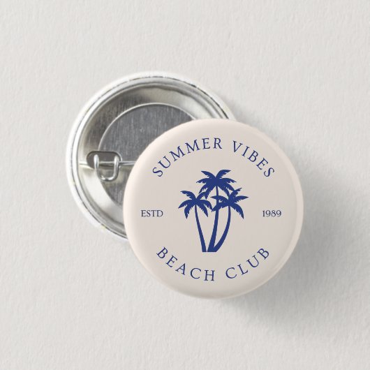 Summer Vibes Button (Voorkant /achterkant)