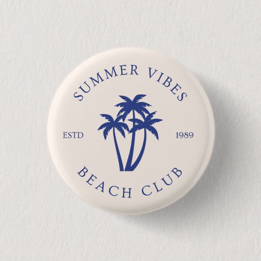 Summer Vibes Button (Voorkant)