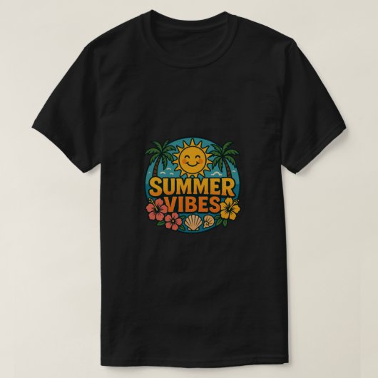summer vibes classic t-shirt (Design devant)