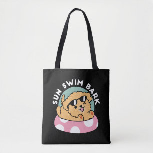 Summer Vibes Dog - Drijvende puppy met zonnebril Draagtas