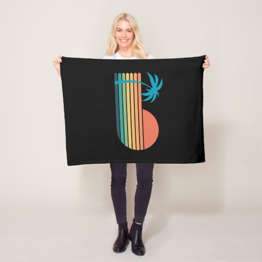 Summer Vibes Fleece Deken (In situ)