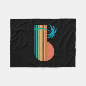 Summer Vibes Fleece Deken (Voorkant (Horizontaal))