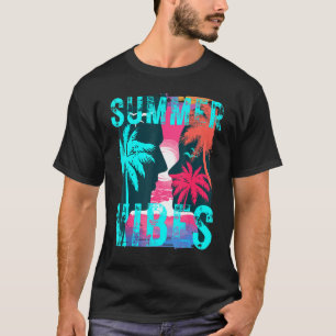 Summer Vibes Hallo Summer Vacation Family Beach Ti T-shirt