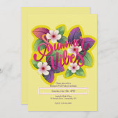 Summer Vibes Kaart (Voorkant / Achterkant)