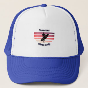 Summer Vibes Only - Artistic Summer T-Shirt Trucker Pet