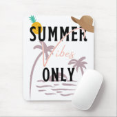 Summer Vibes only Beach Muismat (Met muis)