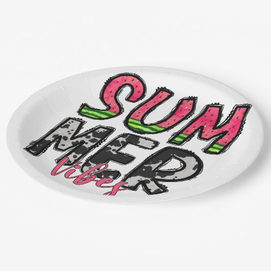 Summer Vibes Paper Bord (Gekanteld)