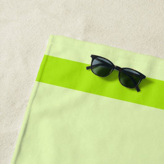"Summer Vibes" Serviette de plage Mojito (En situation)