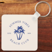 Summer Vibes Sleutelhanger (Achterkant)