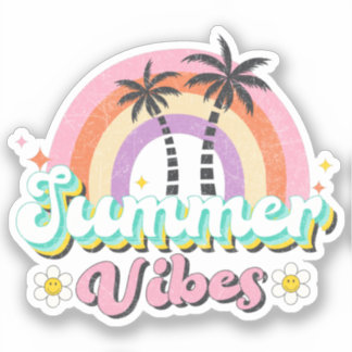 Summer Vibes Sticker