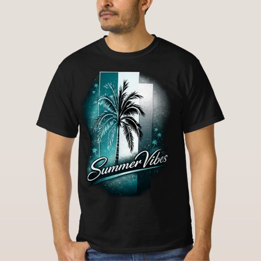 Summer Vibes T-shirt (Voorkant)