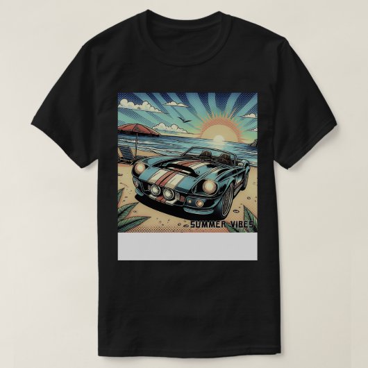Summer Vibes T-shirt (Design voorkant)