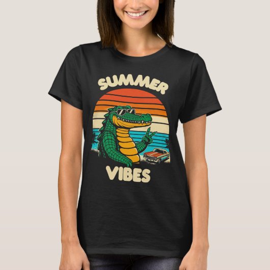 Summer Vibes T-shirt (Voorkant)