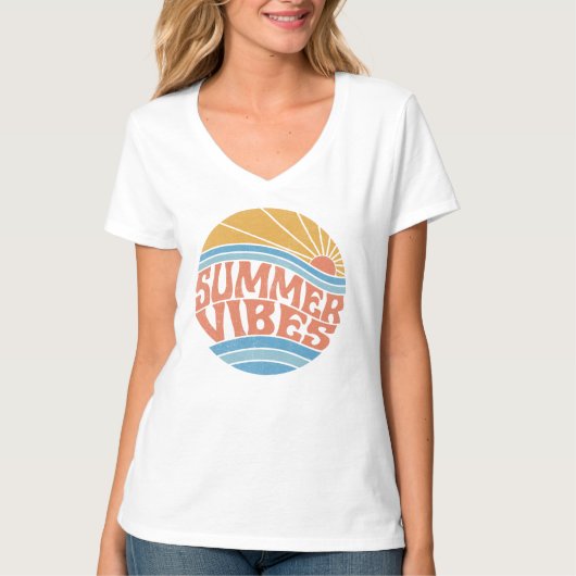  Summer Vibes T-Shirt (Voorkant)