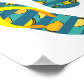 Summer Vibes Teenslippers Poster (Hoek)