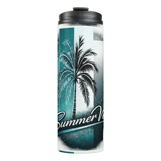 summer vibes thermosbeker (Voorkant)