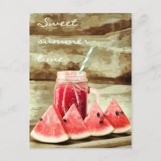 Summer Vibes Watermelon Briefkaart