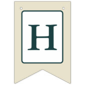 Summer Vibes Waterverf Monkey - Verjaardag Vlaggetjes (Tweede vlag)