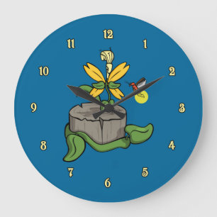 Summer Visitors Clock Grote Klok