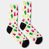 Summer Watermelon Pattern Socks Sokken (Rechts)
