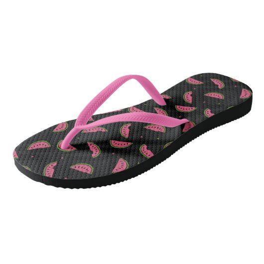Summer Watermelon Patterned Teenslippers (Schuin)